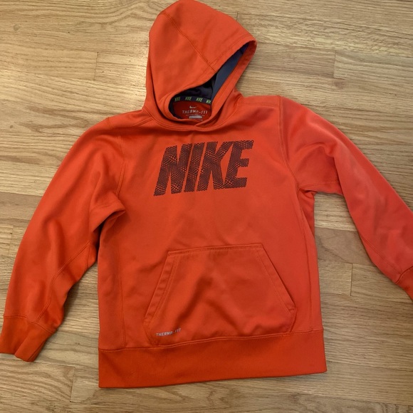 Nike Other - Nike Therma-Fit sweatshirt, orange. Kids M.